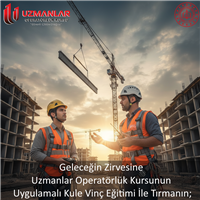 Geleceğin Zirvesine Uzmanlar Operatörlük Kursunun Uygulamalı Kule Vinç Eğitimi İle Tırmanın;